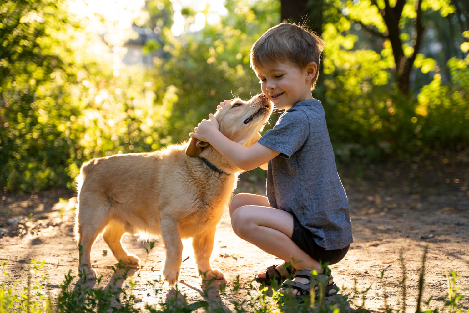 La magia de agosto con tu mascota y tus hijos: juegos que fortalecen el vínculo